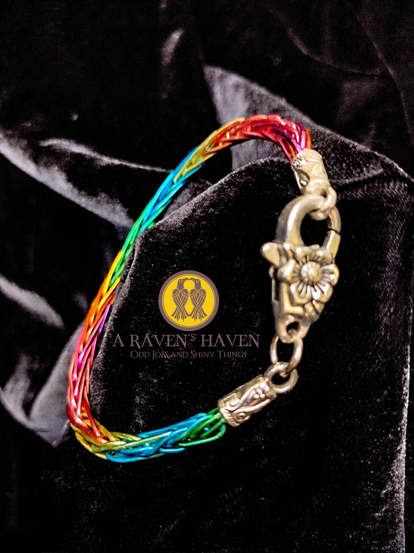 The Protect the Pride Series - Handwoven Rainbow Weave Rope Bracelet