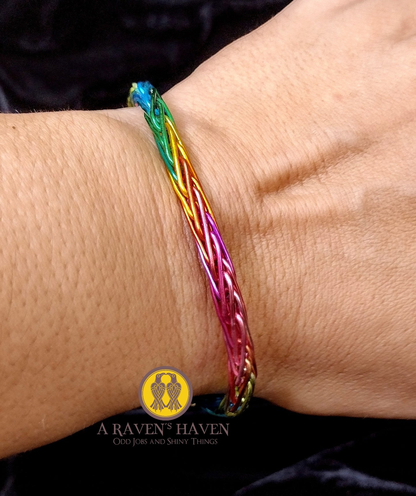 The Protect the Pride Series - Handwoven Rainbow Weave Rope Bracelet